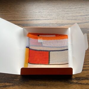 Vivian & Vincent orange scarf- NIB